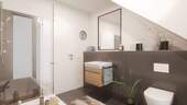 Visualisierung Badezimmer - Etagenwohnung mit 92,00 m&sup2; in Nürnberg zum Kaufen