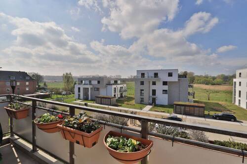 Weitblick vom Balkon - 