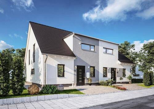 Doppelhaus Duett 125 - 5 Zimmer Mehrfamilienhaus, Wohnhaus zum Kaufen in Eiterfeld