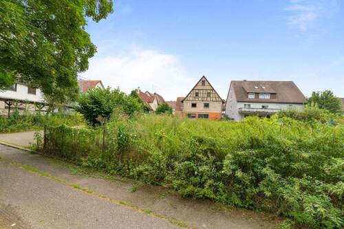 Vorderansicht - Grundstück zum Kaufen in Sindelfingen / Darmsheim