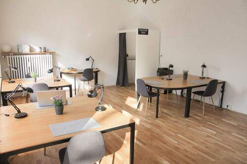 Titelbild - Schönes und stilvoll möbliertes Büro mit Teeküche in Sülz - All-in-Miete