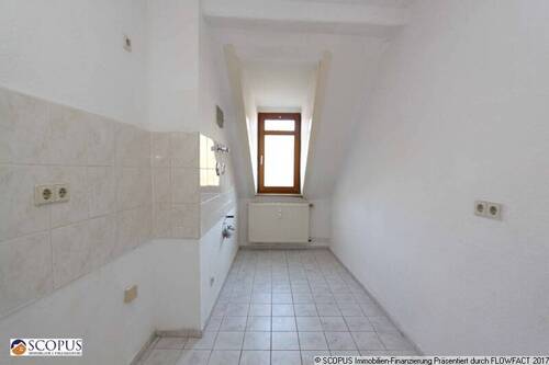 Küche im Dachgeschoss - 