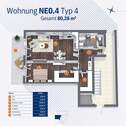 Wohnung NE0.4 - Typ 4 - 