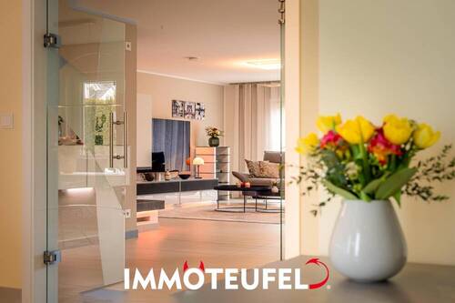 Blick in das Wohnzimmer - 