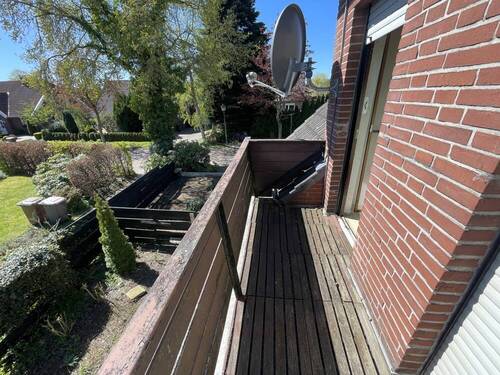 Balkon am Schlafzimmer DG - 