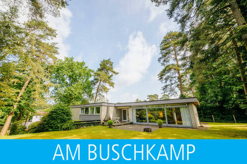 Ansicht - Traumhaftes Grundstück! Architektenbungalow mit Einliegerwohnung
