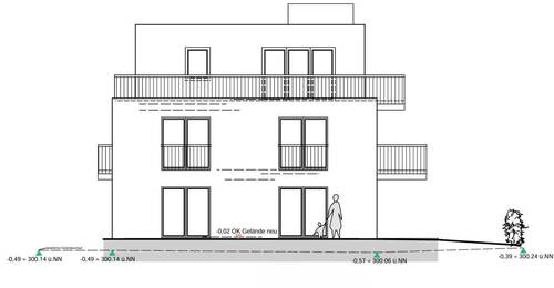 Ansicht West - 