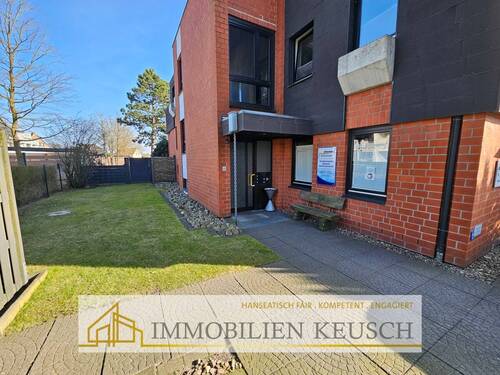 Eingangsbereich - Etagenwohnung mit 124,50 m&sup2; in Stuhr / Brinkum zum Kaufen