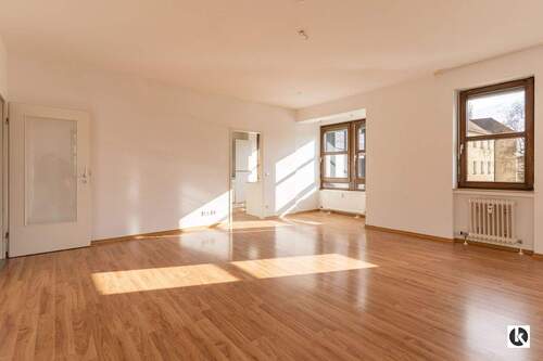 Wohnzimmer - 3 Zimmer Etagenwohnung in Neuburg an der Donau