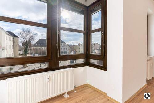 Ausblick Wohnzimmer - Etagenwohnung mit 89,60 m&sup2; in Neuburg an der Donau zum Kaufen
