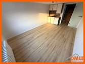 Wohnraum_ - Renovierte 1-Zi-Singlewohnung mit EBK, TL-Bad m Du, Keller