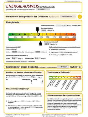 Energieausweis - 