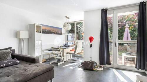 Wohnzimmer 2 - 3 Zimmer Etagenwohnung in Frankfurt am Main