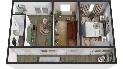 GR - Erstbezug nach Modernisierung • helle, citynahe 2-Zi-Wohnung ca. 47m² mit Balkon