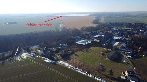 Luftbild - Eigenheim starten - Bauplatz in Lemsel als Grundlage für Ihr ScanHaus