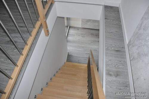 Treppe vom Dachboden in die Wohnung - 