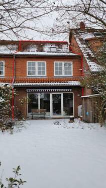 Gartenansicht - 5 Zimmer Reihenmittelhaus in Seelze