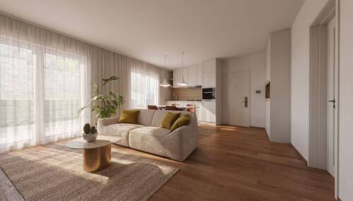 W4 Wohnzimmer.jpg - ***SOFORT EINZIEHEN!*** Exklusive 2 Zimmerwohnung in HHL Tübingen