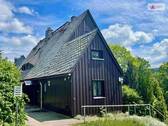 Giebel und Hausrückseite - Doppelhaushälfte mit 125,00 m&sup2; in Altenberg zum Kaufen