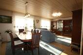 Wohnzimmer mit Esszimmer - 
