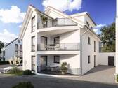 unverbindliche VISU Mehrfamilienhaus - Schicke 3 Zimmer Dachgeschosswohnung in Freiburg St. Georgen