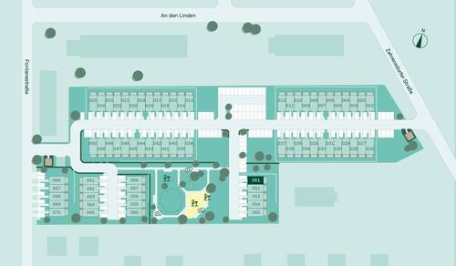 Lage des Reihenhaus im Quartier - 