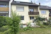 Ansicht Gartenseite - 3-Familien-Reihenmittelhaus mit Garten in sehr ruhiger und bevorzugter Wohnlage!