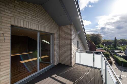 Süd-West Balkon vor der Wohnküche - 