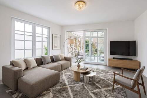 Einrichtungsvorschlag - 4 Zimmer Mehrfamilienhaus, Wohnhaus zum Kaufen in München