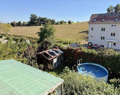 schöne Aussicht auf die Felder - Grundstück in Regensburg zum Kaufen