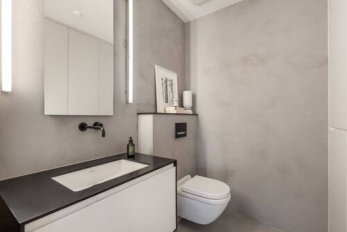 Modernes Gäste-WC - 