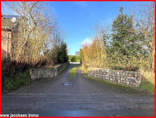 Zuwegung Grundstück - 