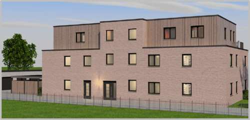 Ansicht - Projektierte Eigentumswohnungen direkt vom Bauträger - provisionsfrei!