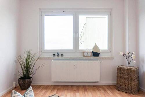 Schlafzimmer Vergleichswohnung - Etagenwohnung mit 41,40 m² in Chemnitz zur Miete