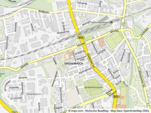 Geolyzer Kartenausschnitt - 