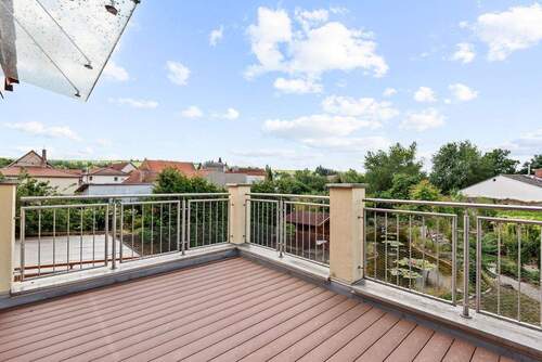 Dachterrasse im Wohnhaus - 
