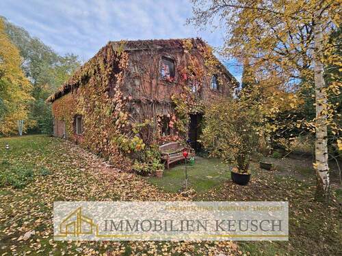 Stallgebäude Vorderansicht - 