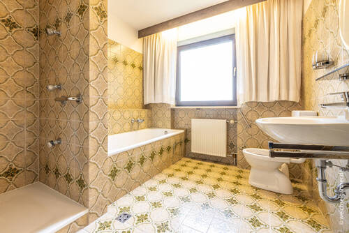 Tageslichtbad im Erdgeschoss - 