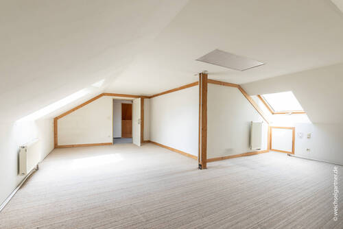 Ausgebautes Dachstudio - 