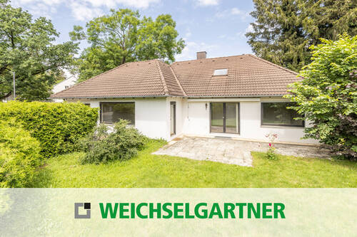 Im Alleinauftrag - Einfamilienhaus-Bungalow mit schönem Südgarten (5 Gehminuten zur S-Bahn)