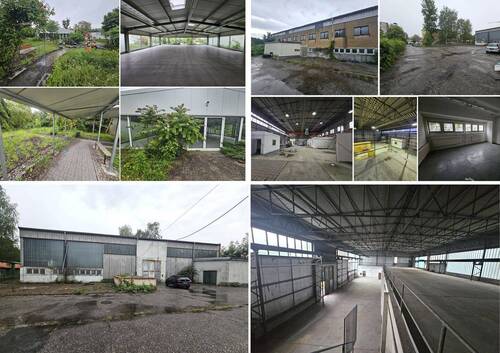 Bild 1 - Ca. 8.708 m² gr. Gewerbegrundstück mit 4 Bestandsgebäuden + ca. 1.500 m² Freifläche + 18 SP
