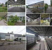 Ca. 8.708 m² gr. Gewerbegrundstück mit 4 Bestandsgebäuden + ca. 1.500 m² Freifläche + 18 SP - Leipzig Dölitz-Dösen