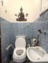 WC mit Waschbecken - 