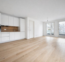 Helle 2-Zimmer-Wohnung mit traumhaftem Rundum-Balkon in moderner Architektur! - München Untergiesing-Harlaching