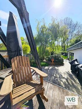 Terrasse - 5 Zimmer Doppelhaushälfte in Wolfsburg