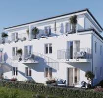 Effizienzhaus 40: Neubau-2-Zimmer-Wohnung im 2. OG mit Loggia - Landau an der Isar
