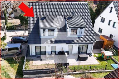 Hausansicht - Neuwertige Doppelhaushälfte - sofort beziehbar