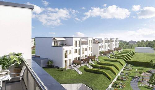 Komfortable Reihenhäuser mit Dachterrasse - 