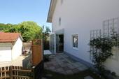 Blick zum Erker - Terrasse - 