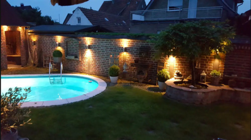 Abendstimmung im Garten - 